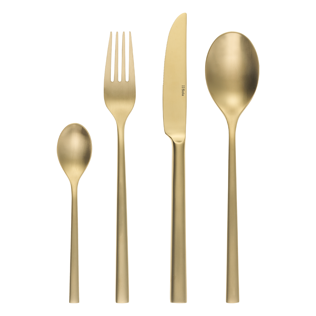 Cutlery Set - Porto PVD Champagne 24pcs