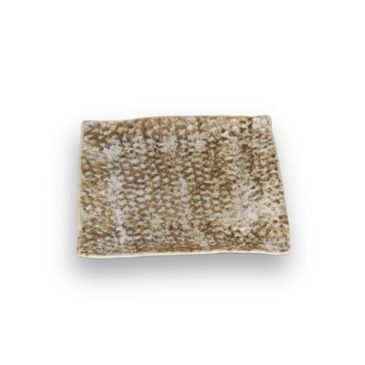 Square Plate 25x25cm - Coral Color