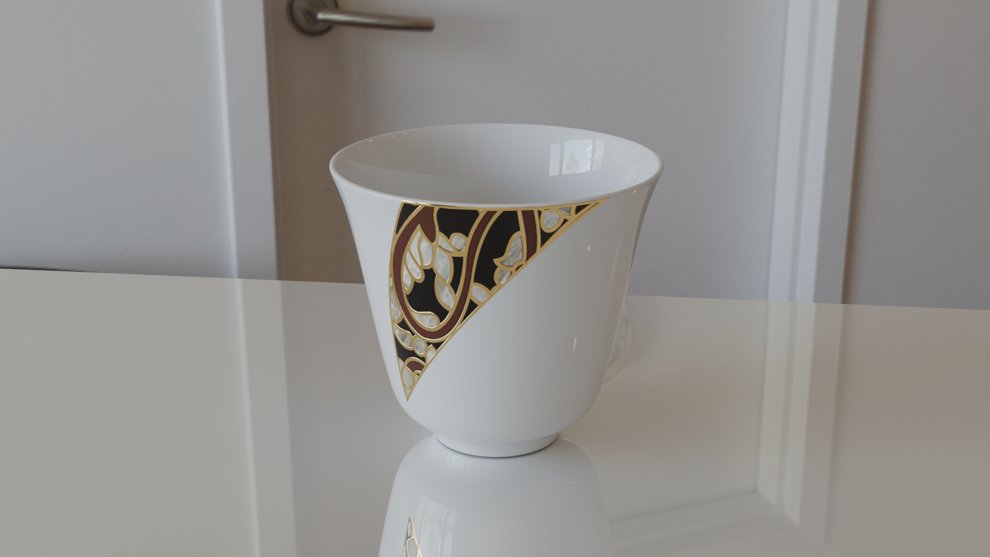 12-Piece Cawa Cup Set (80 ml)