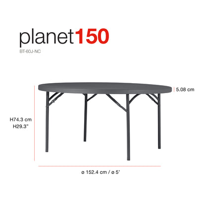 New Zown Planet150 Round Folding Table