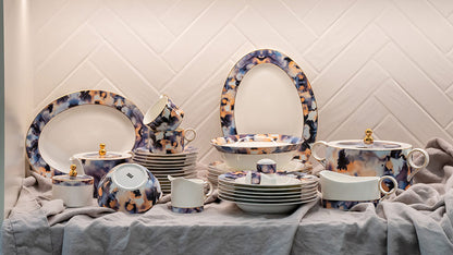 Emaan -97pcs Dinner Set Bone China