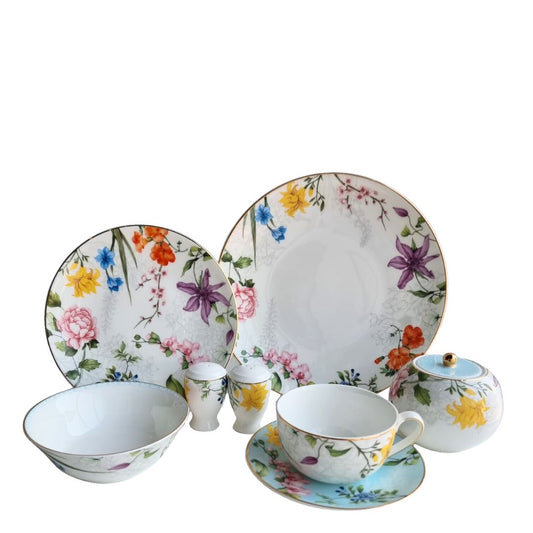 Felicity – 97pcs Dinner Set Bone China