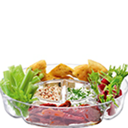 Serve Multi Platter Ø35cm Clear