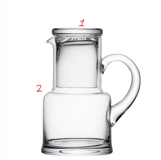 LSA Jug & Tumbler Set Clear
