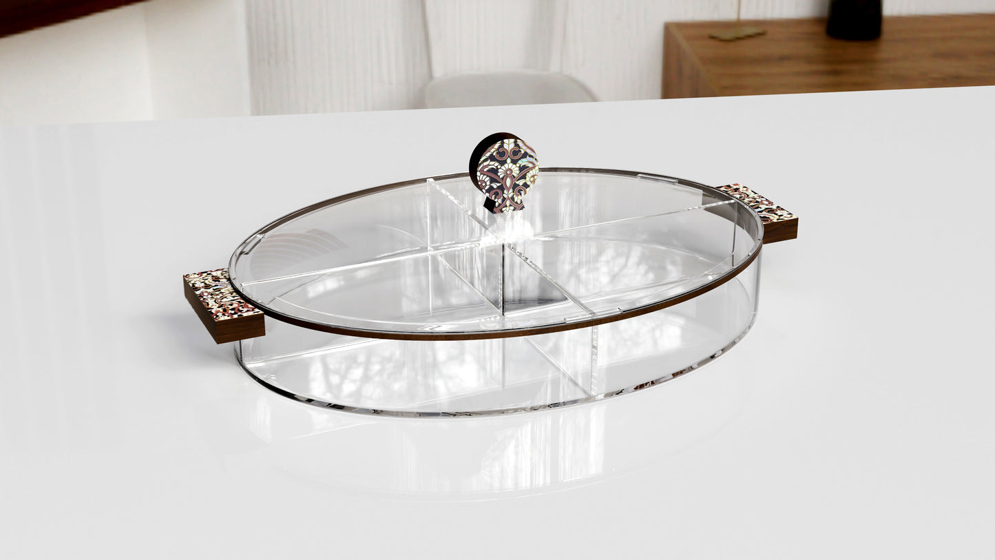 Small Candy Box with 4 Compartments