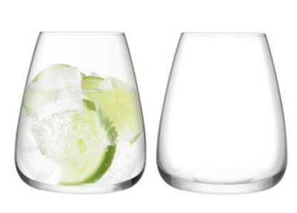 Wine Culture Water Glass 590 ml Clear x 2