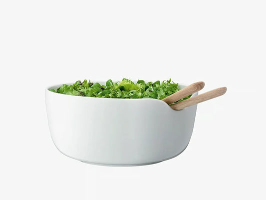 Dine Bowl & Oak Servers 24cm