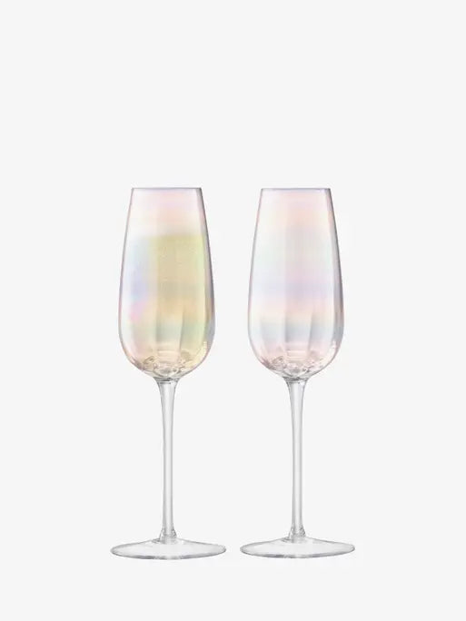 Pearl Champagne Flute set of 4