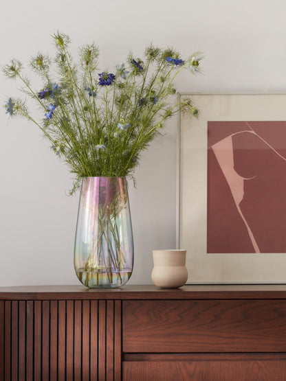Pearl Vase H28cm Mother of Pearl