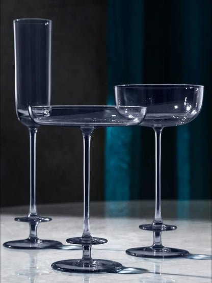 Champagne Theatre Champagne Flute 130ml Tier/Midnight Blue x 2