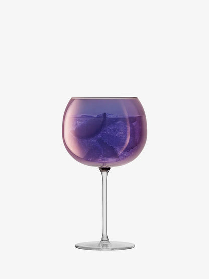 Aurora Balloon Glass 680ml Polar Violet x 4