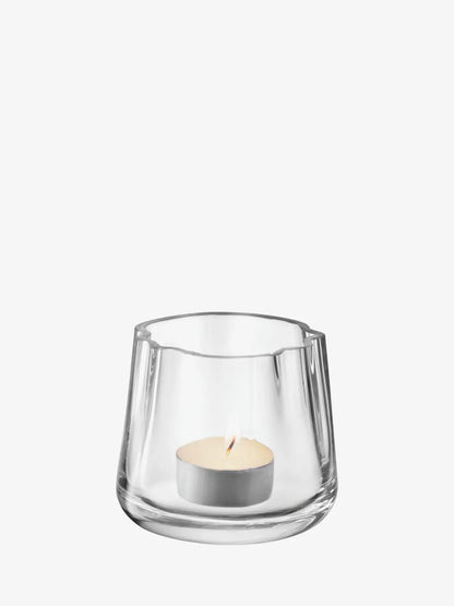 Lagoon Tealight Holder/Vase H8cm Sea Green