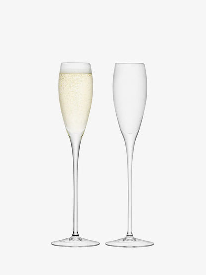 Wine Champagne Flute 160ml Clear x 2