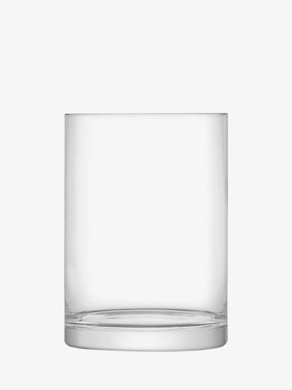 Column Vase/Candleholder H24 x Ø17cm Clear