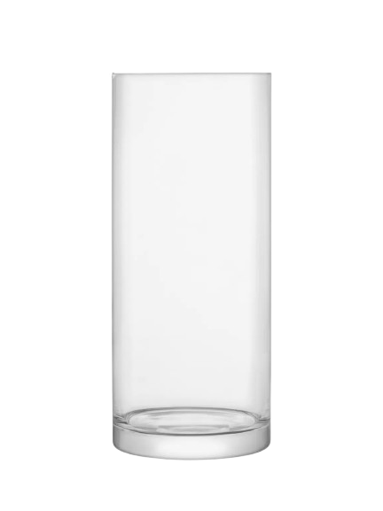 Column Vase H42 x Ø18cm Clear