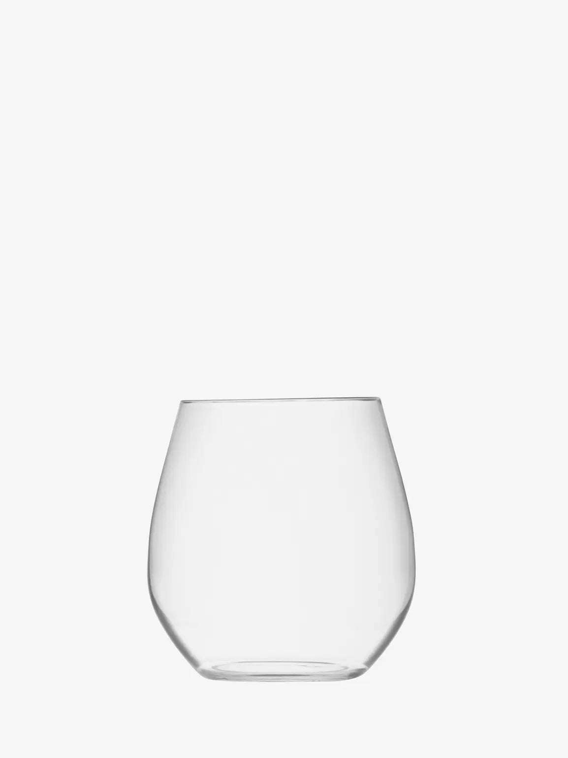 White Wine Glass 370ml Clear x 2