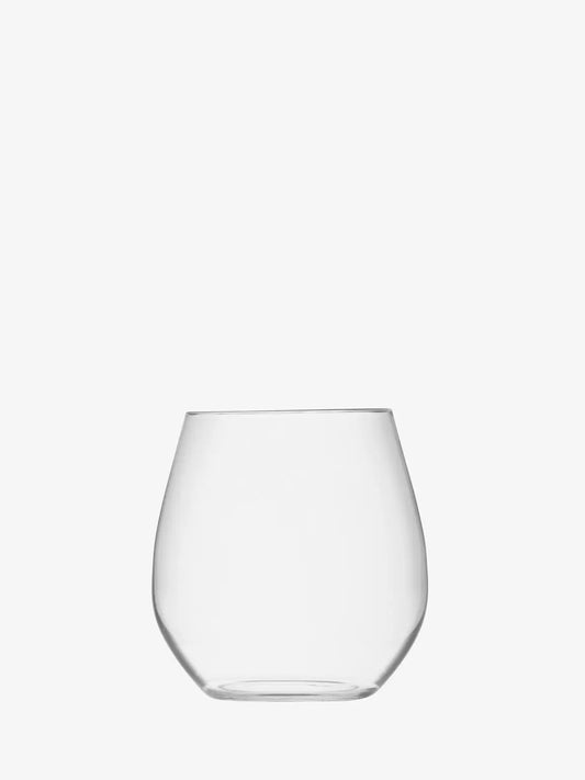 White Wine Glass 370ml Clear x 2