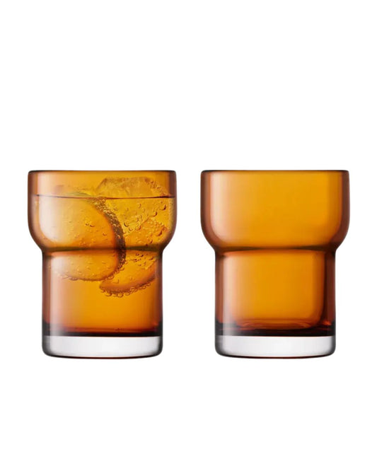 Utility Tumbler 300ml Amber x 2