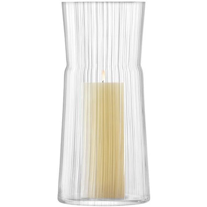 Gio Line Lantern/Vase H18.5cm Clear