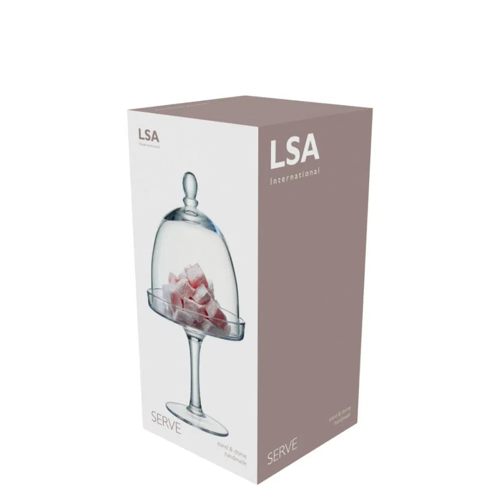 LSA Glass Serve Stand - Small