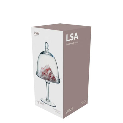 LSA Glass Serve Stand - Small